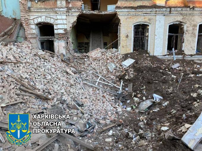 ракетний удар по будівлі сільгоспакадемії в Харкові